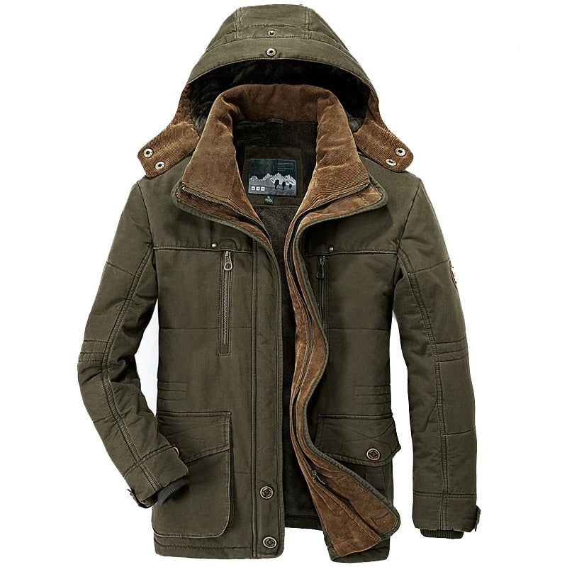 Arctic Vale Hooded Fleece-Lined Parka