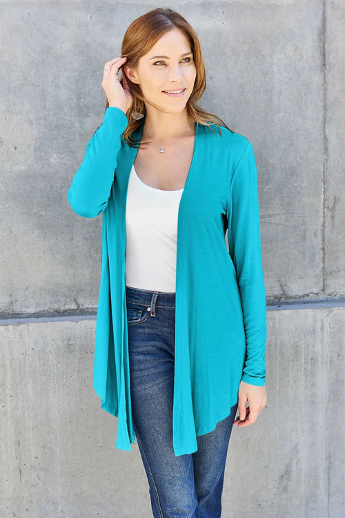 Seville Silhouette — Long Sleeve Cardigan