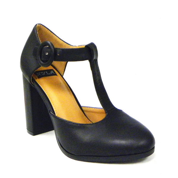 Noémie Series — Leather Heel