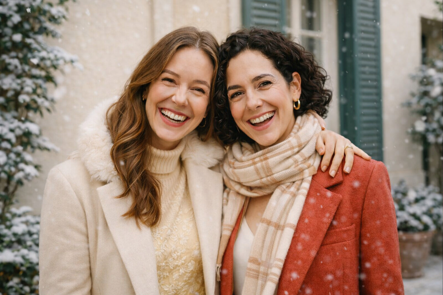 Caroline and Mara, founders of Footsie Fashion